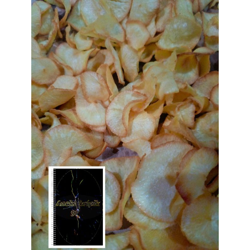 

keripik singkong asin gurih/ pedas manis 500 gram