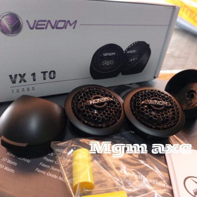 Tweeter VENOM Tweeter Venom VX 1 TO Turbo Tweete Mobil