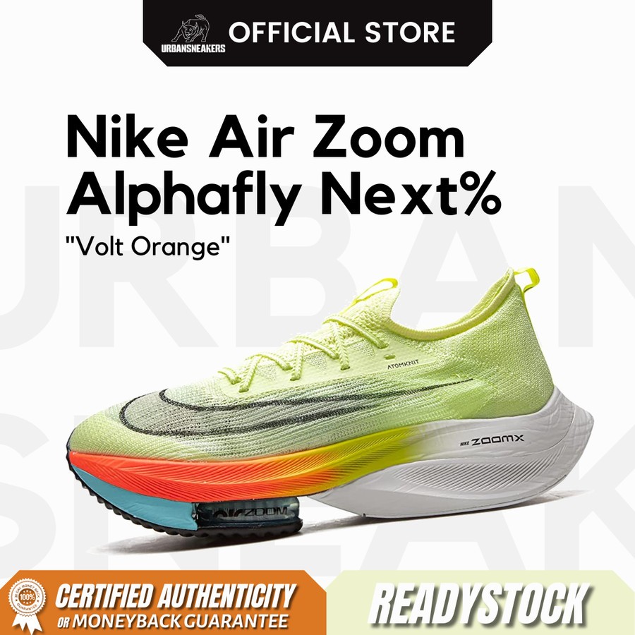 Nike Air Zoom Alphafly Next% Volt Orange | CI9925 700