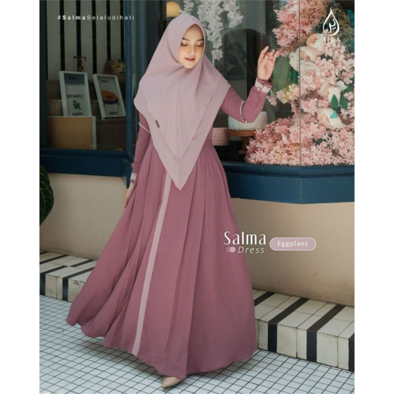 Salma dress set pashmina by aira