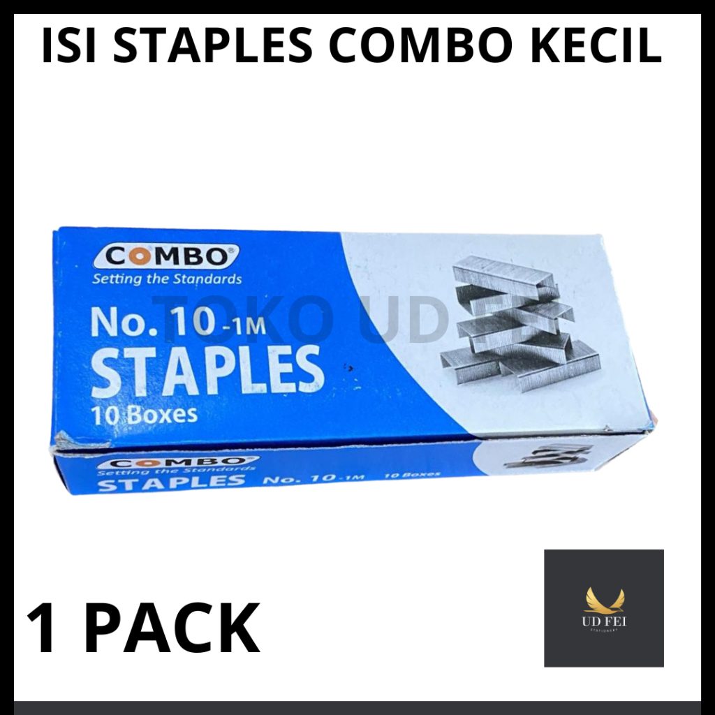 

Isi Staples Combo/ isi Staples murah/ Isi Staples Kecil/ Isi Stapler Combo no.10