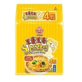 

ottogi cheese ramen multipack (4pcs) - 444gr
