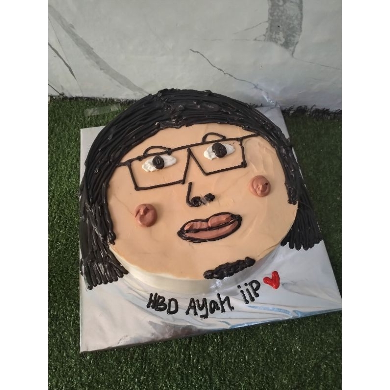 

kue ulang tahun ugly cake 22cm