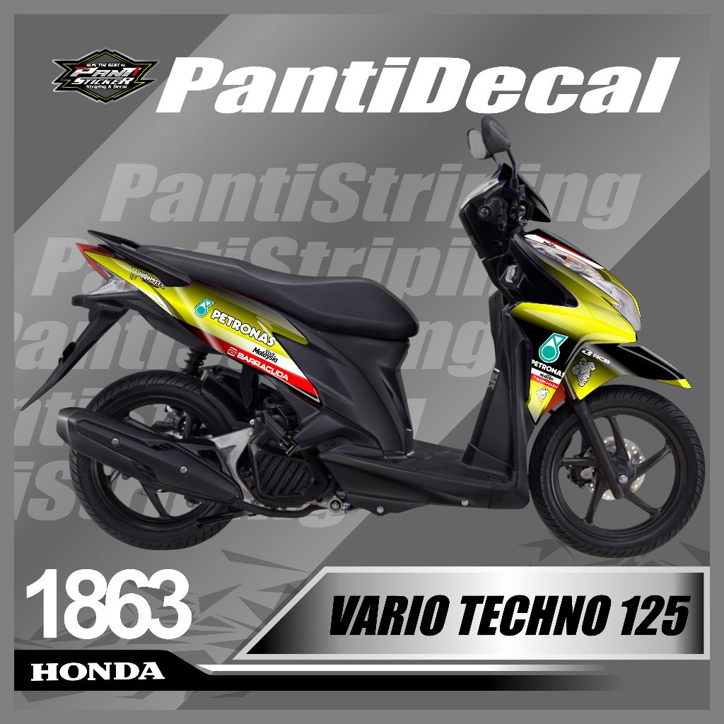 ⭐⭐⭐ Sticker Decal Vario 125 Old Full Body Variasi Fullbody - Stiker striping Decal Vario 125 Techno 