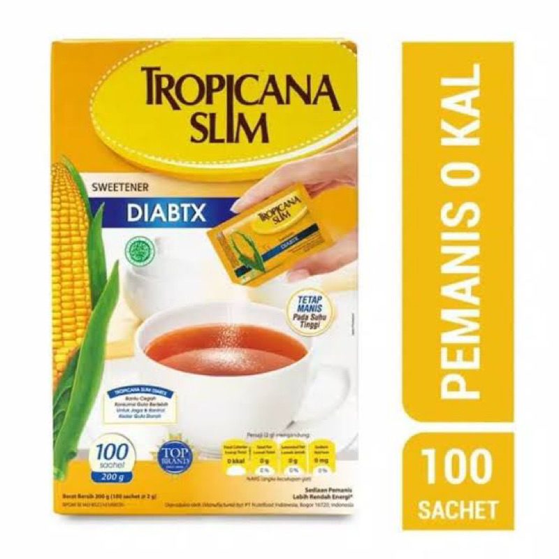 

Tropicana slim diabtx 100sachet