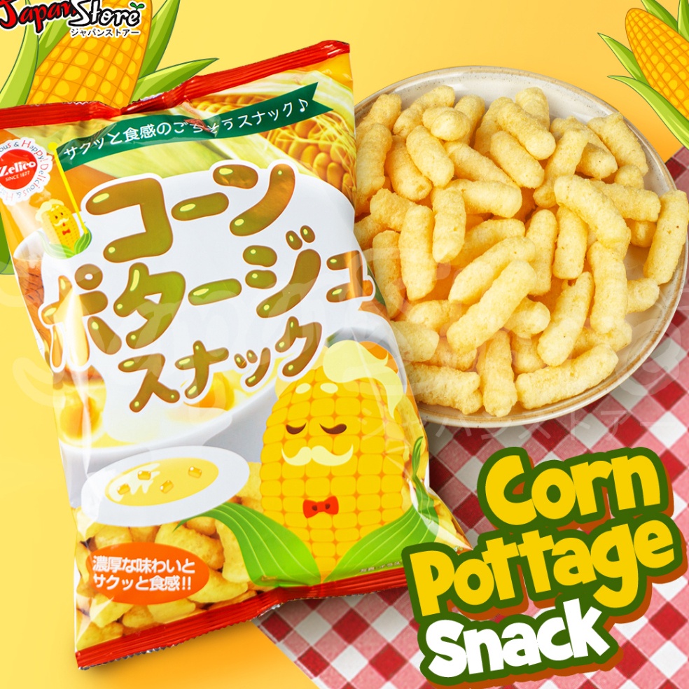 

KODE F24H Zelico Corn Pottage Snacks Corn Puff