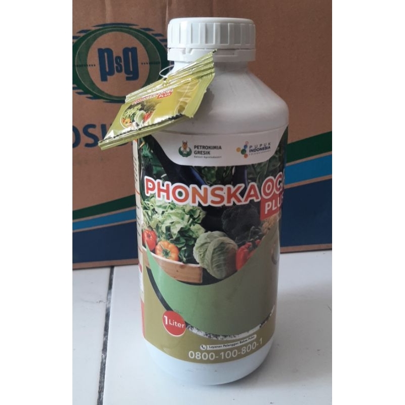 Phonska Oca Plus ~ Kemasan 1 Liter ~Pupuk Cair~ Pupuk Cair Organik