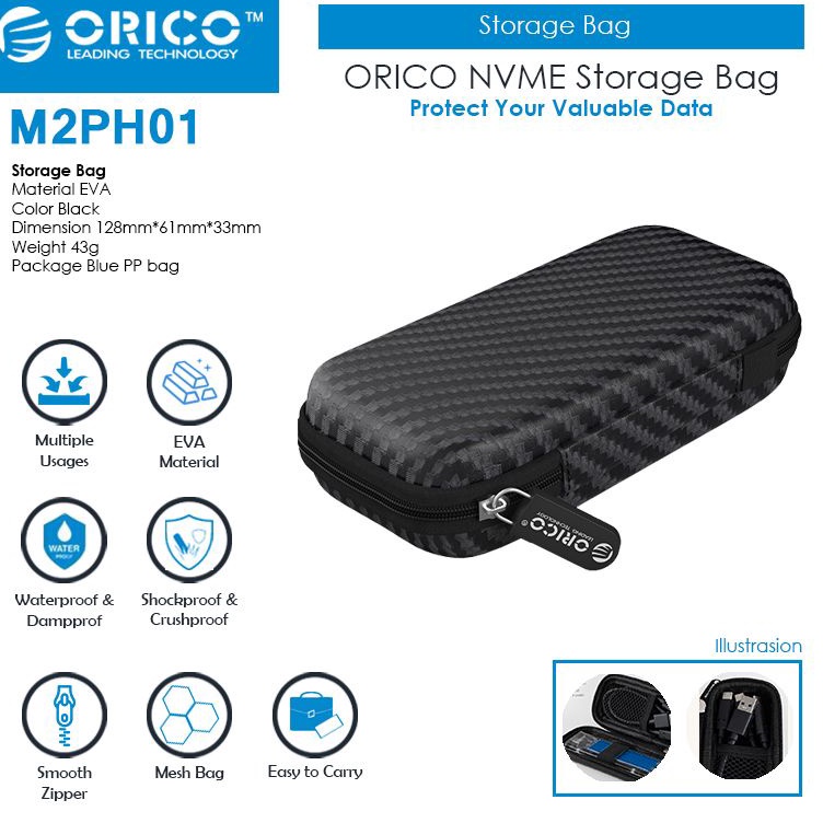 ORICO M2PH1 NVME Storage Bag q G8P7