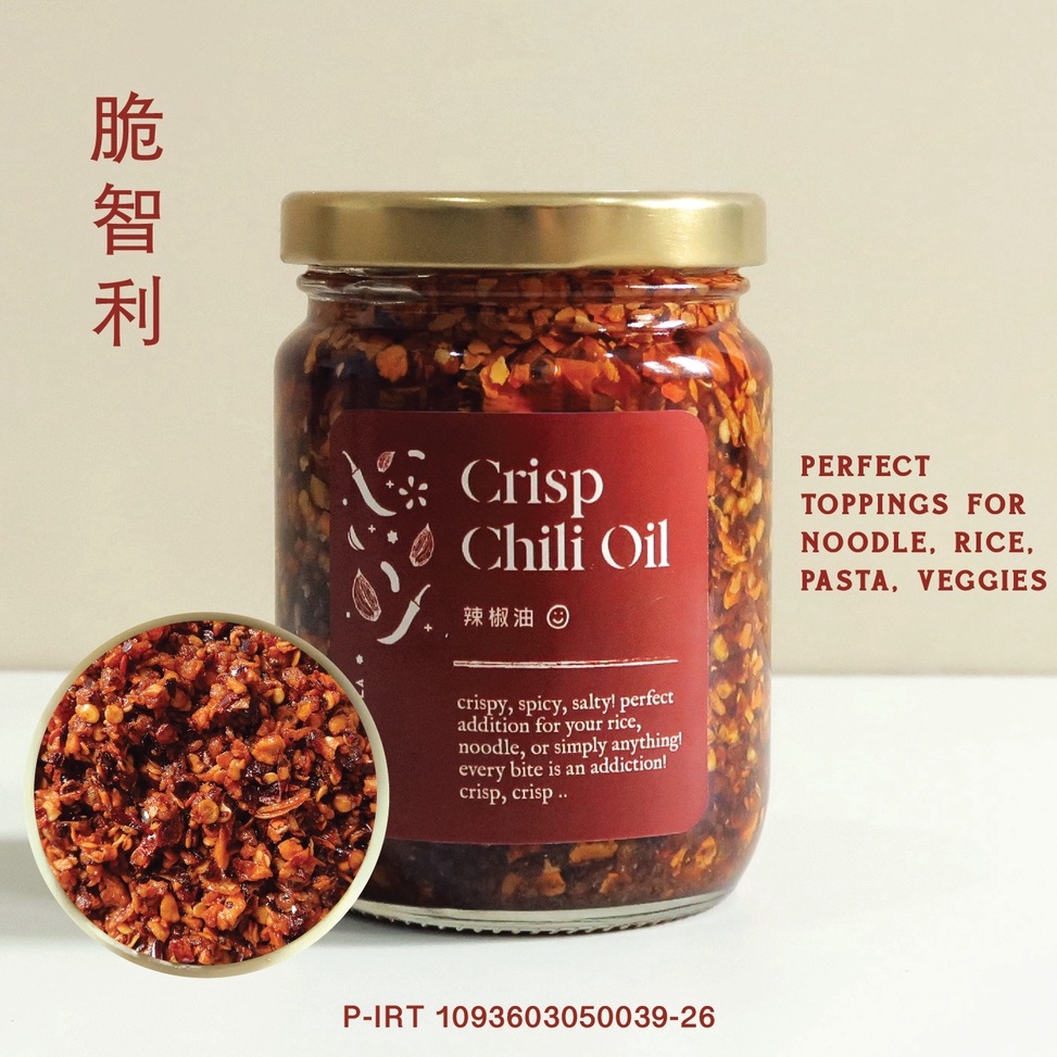 

KODE V38Y Crisp Chili Oil Crispy and Crunchy Chilli Oil Minyak Cabai dengan Bawang by Millimala