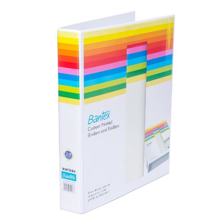 

Pasti murah Ordner Insert Ring Binder A4 25mm Bantex 8522 WMT