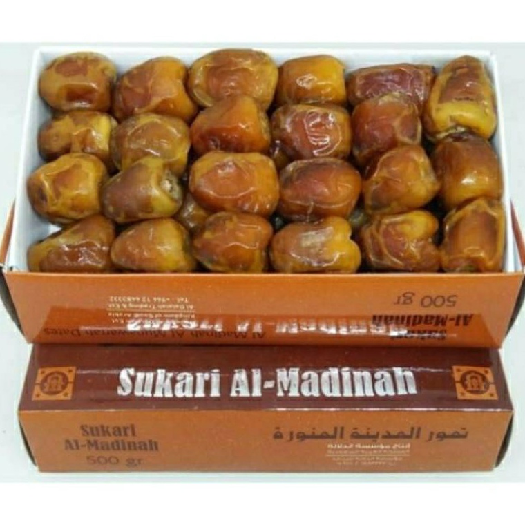 

KODE T67B kurma sukari almadinah kemasan dus 5gr