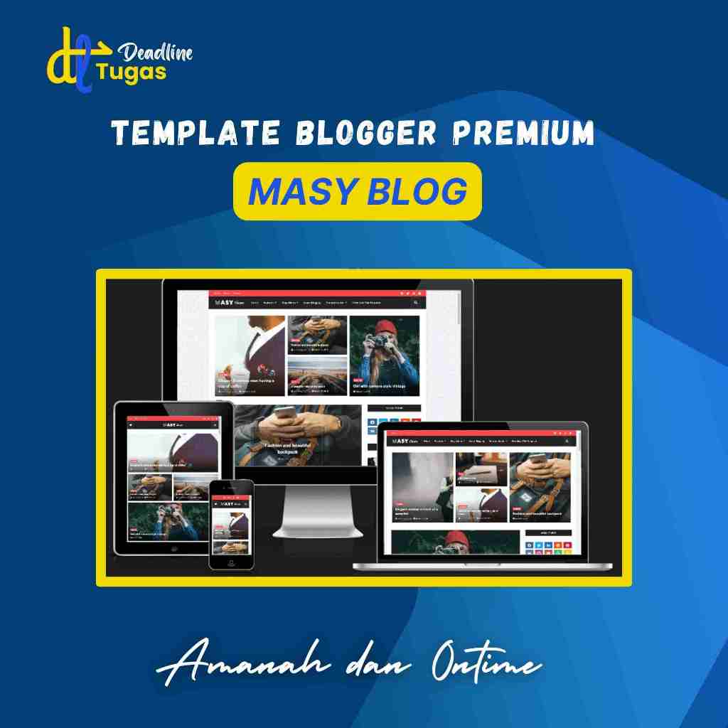 Template Blogger Premium Masy Blog