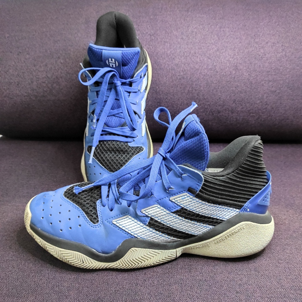 Sepatu Basket Adidas Original  Adidas Harden Stepback Royal Blue Size 42 2/3