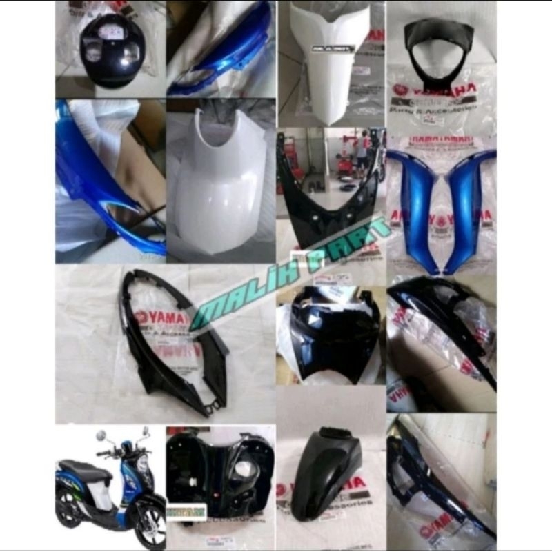FULL SET BODY HALUS FINO FI 115 ORIGINAL YAMAHA Thn 2014-2015