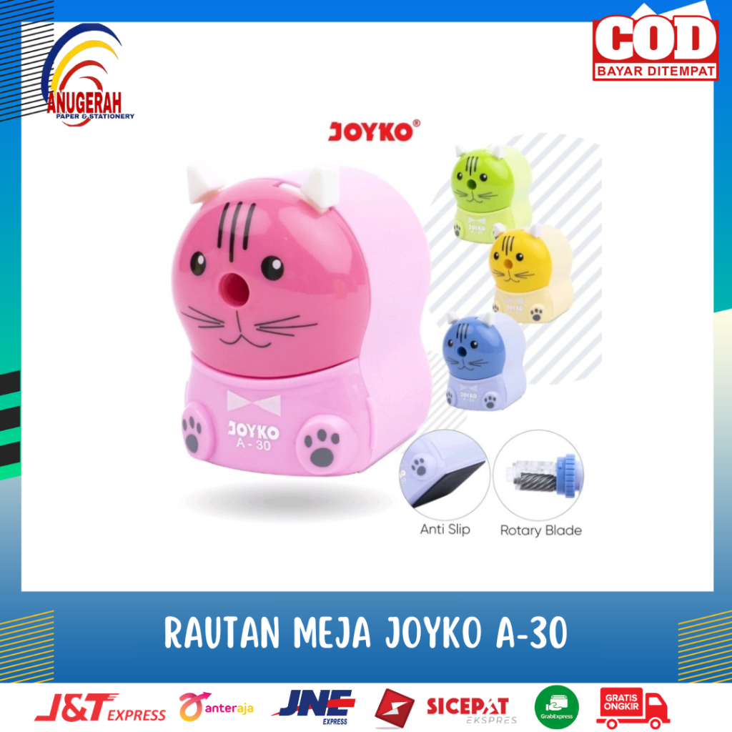 

RAUTAN MEJA JOYKO A-30 KUCING (PCS)