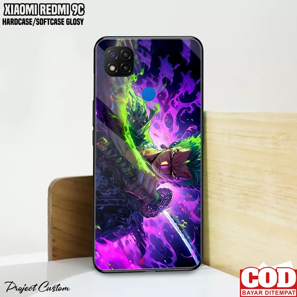 Case Xiaomi Redmi 9C - Casing Hp Xiaomi Redmi 9C ( Roronoa Zoro ) Softcase Hp Xiaomi Redmi 9C - Kesi
