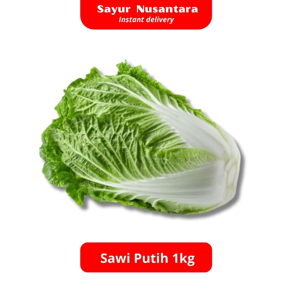 

Sawi Putih 1kg - Sayur Nusantara KIRIM INSTANT