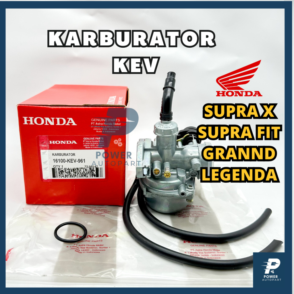 ( GARANSI ) ORIGINAL Karburator Supra X, Grand, Supra Fit, Legenda Kualitas Original - KEV