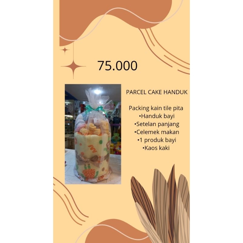

Parcel cake handuk