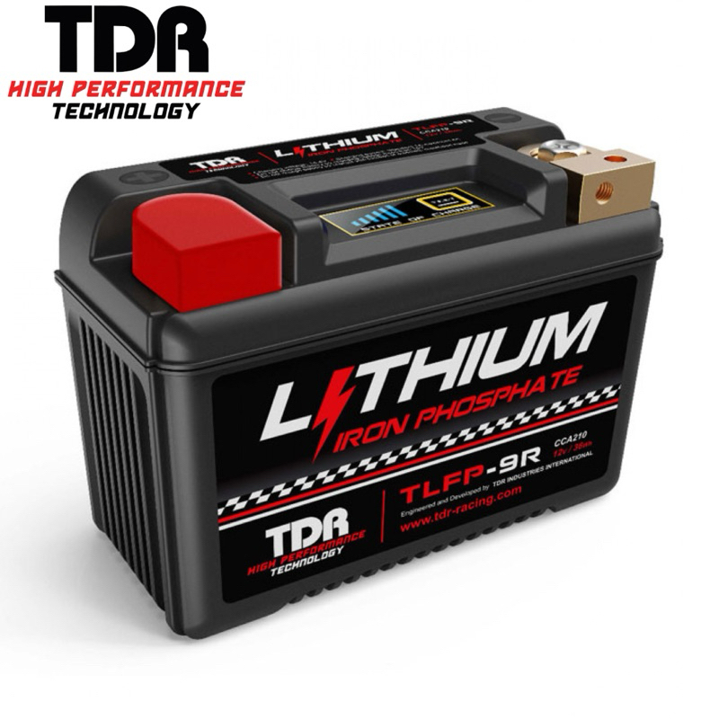 Aki Motor TDR Lithium Iron TLFP-9R Aki Motor XMax CBR 600 Ninja 650R ZX Lithium Iron TLFP-9R