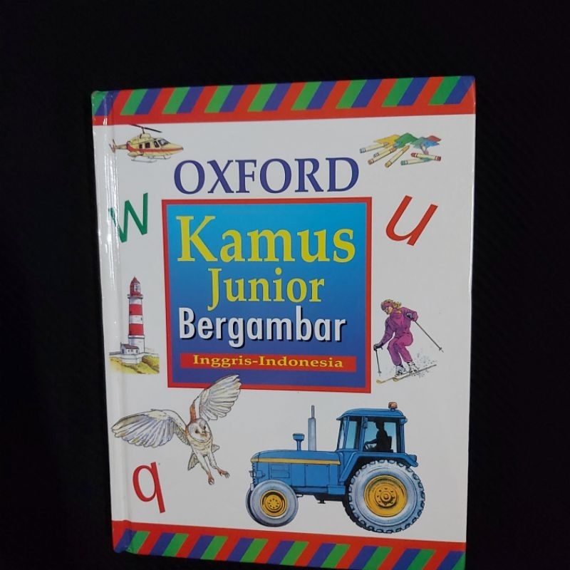 Buku Original ● Kamus Oxford ▪︎ Kamus Junior Oxford Bergambar Inggris - Indonesia Jumbo