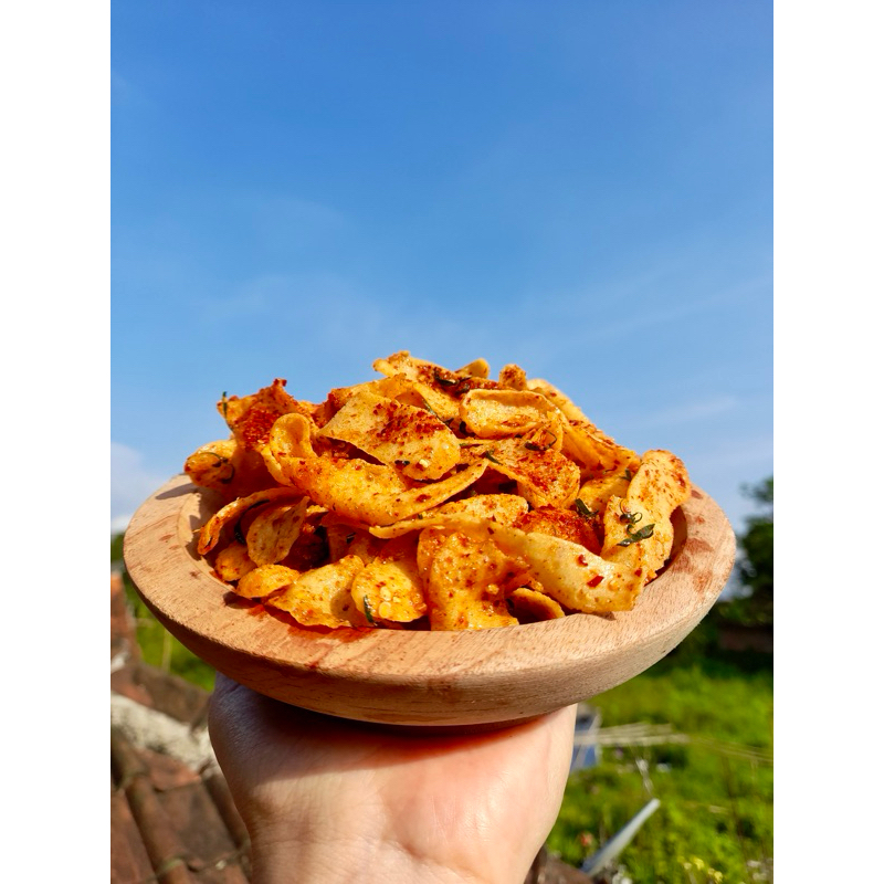Otak-Otak Kering Takreng Renyah – Cemilan Gurih Pedas 100gr 250gr 500gr | Original & Daun Jeruk