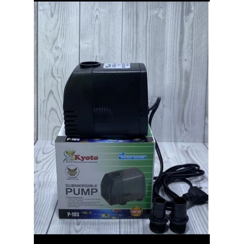 pompa air akuarium dan kolam kyoto 103 2000L/H / waterpump kyoto 103