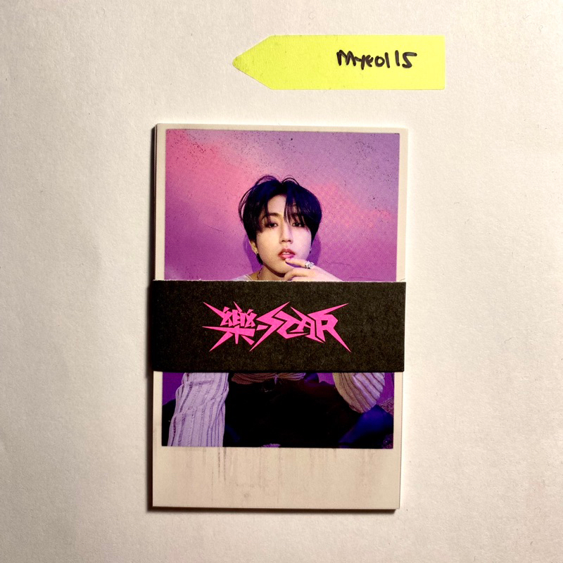 Stray Kids SKZ - Rockstar Pola Polaroid Maknae Line Han Jisung Felix Seungmin I.N Jeongin