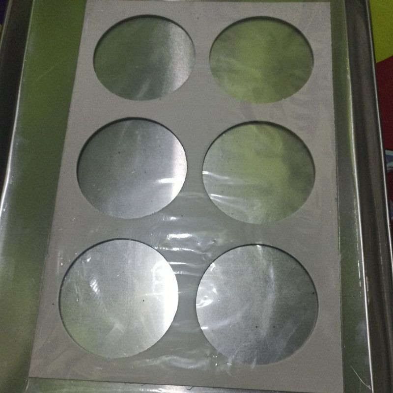 cetakan coklat almond lubang 6 tebal 2ili