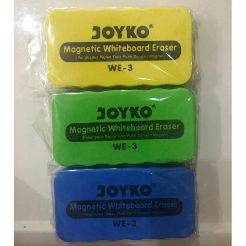 

Joyko Magnetic Whiteboard Eraser Penghapus Papan Tulis Magnet WE-3