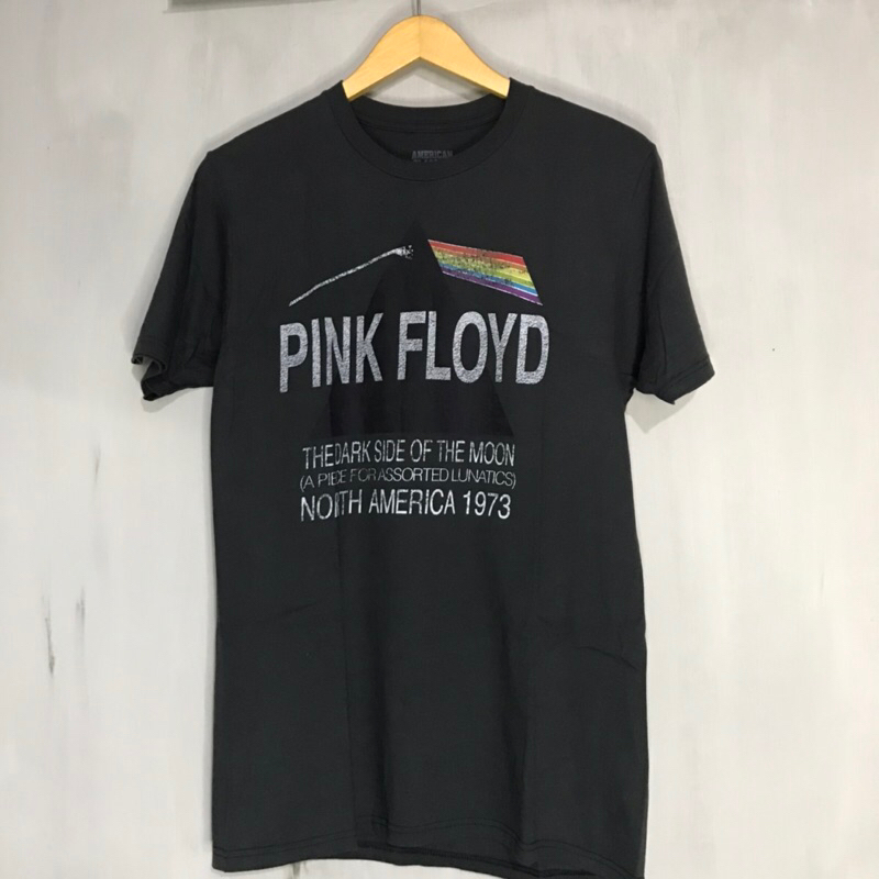 KAOS BAJU BAND PINK FLOYD TOUR 1973 ROCK OFFICIAL MERCH IMPORT ORIGINAL ORI