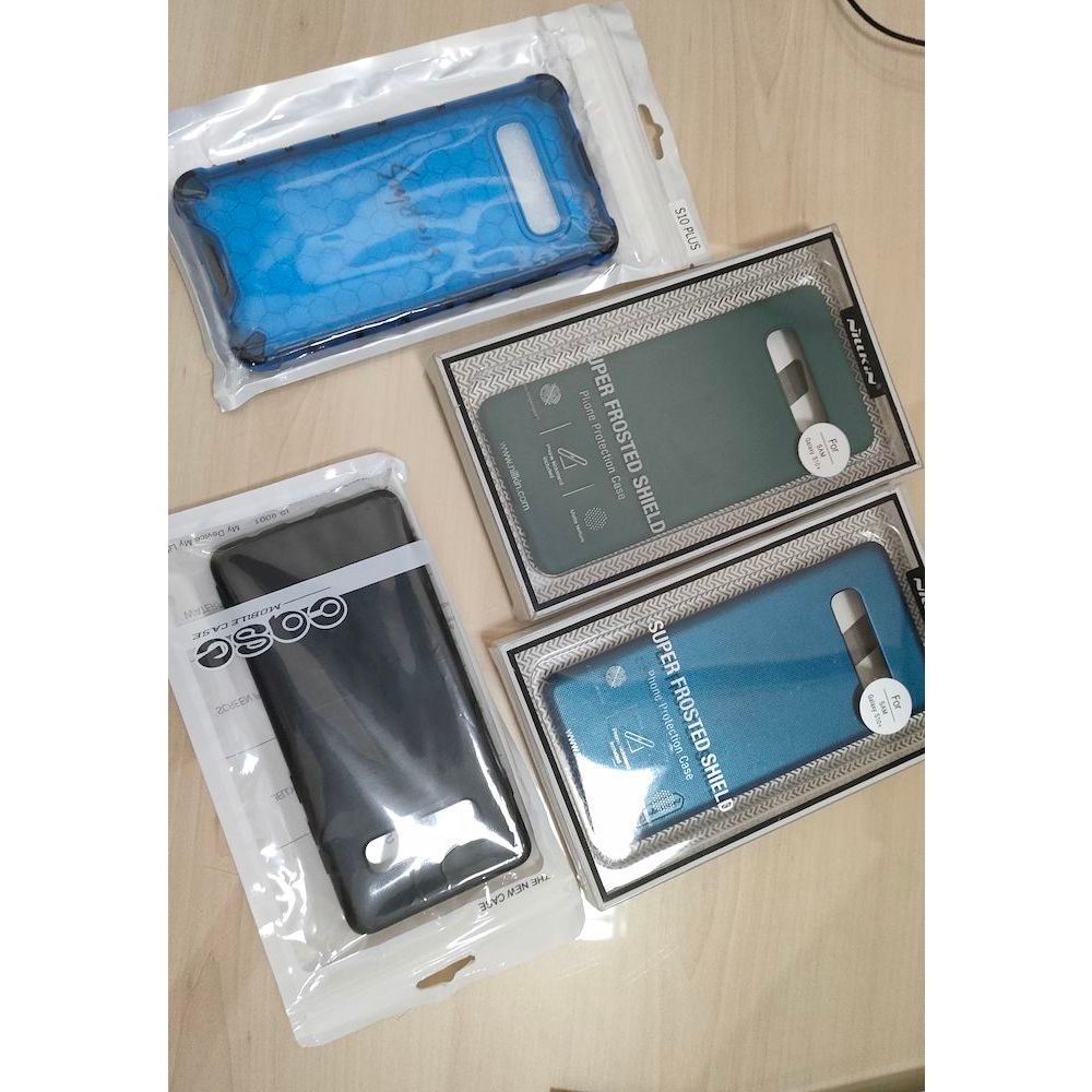 Case Casing Samsung Galaxy S10+ Plus Obral Sepaket Baru dan Preloved full bonus