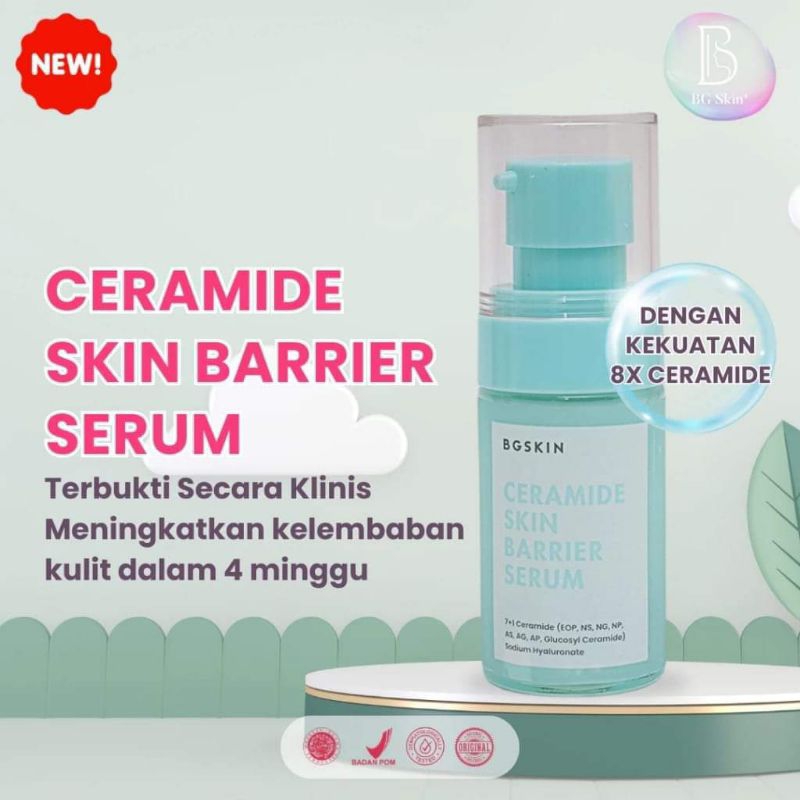 SERUM ANTI AGING BG SKIN /SERUM CERAMIDE BG SKIN PENGANTI  SERUM ANTI AGING