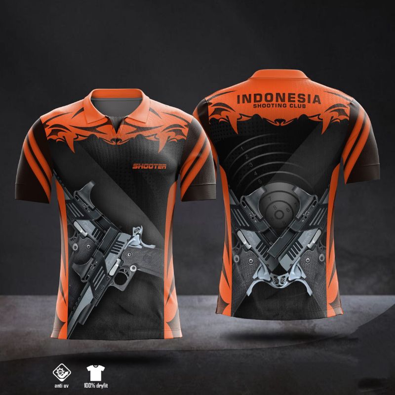JERSEY SHOOTER FULL PRINTING | BAJU MENEMBAK PERBAKIN CLUB