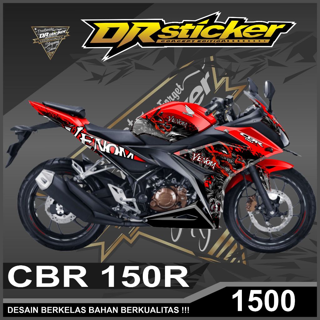 HONDA CBR150 R FACELIFT / DECAL/ FULL BODY / K45G / STOCK DECALS / STICKER / STIKER CBR / 150R / VEN