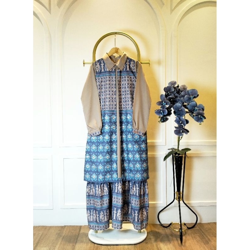 Mamuli dress by netaly/dress Netaly seri lebaran/gamis lebaran terbaru 2024/dress remaja brand origi