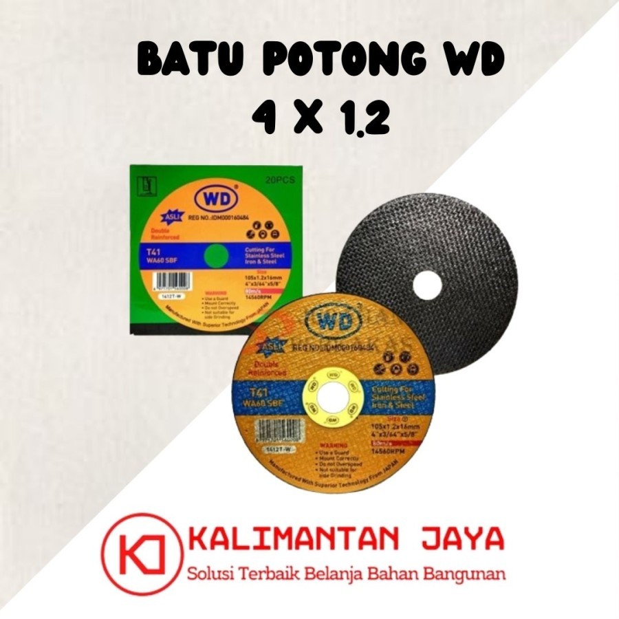 MATA GERINDA / MATA POTONG BESI / BEJI POTONG BESI / MATA GERINDA WD