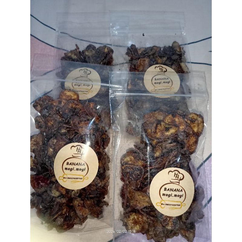 

keripik pisang coklat,HH MoGi.MoGi