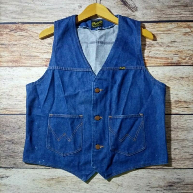 VEST ROMPI WRANGLER VINTAGE DENIM