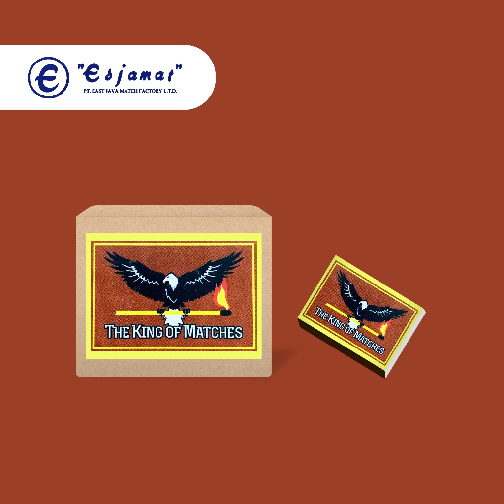 Korek Api Kayu Jadul - King of Matches