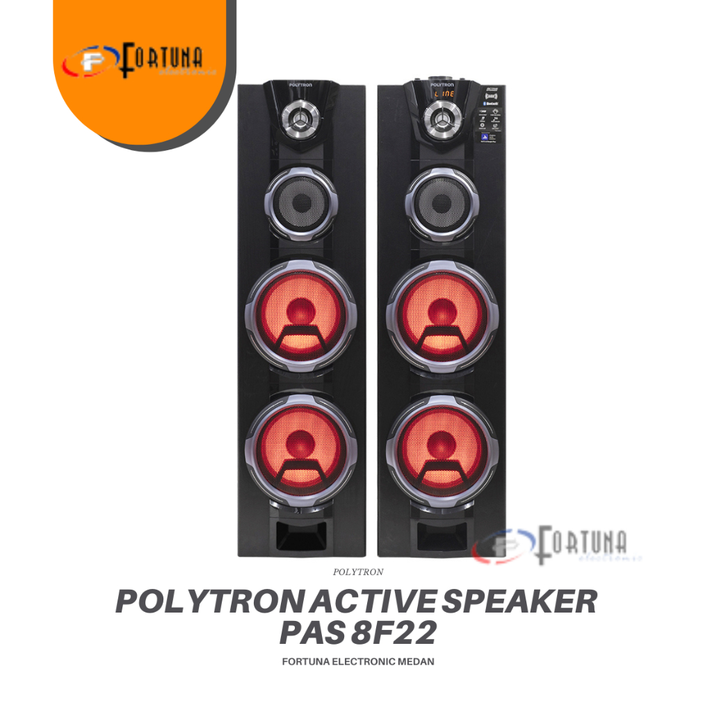 SPEAKER AKTIF POLYTRON PAS 8FF22 - MEDAN