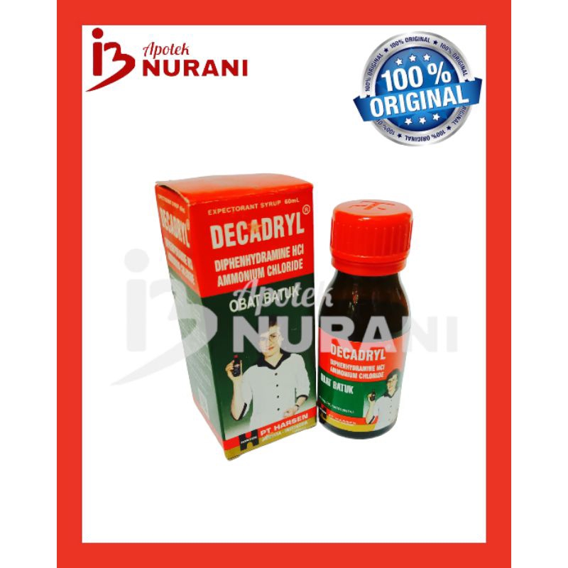 DECADRYL EXPECTORANT SIRUP OBAT BATUK DAHAK ALERGI