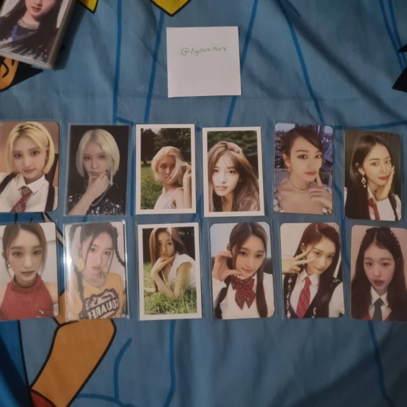 Photocard IVE After Like Love Dive Stariver Namil Mukor Ktown Naver LD Soundwave Yujin Gaeul Wonyoun