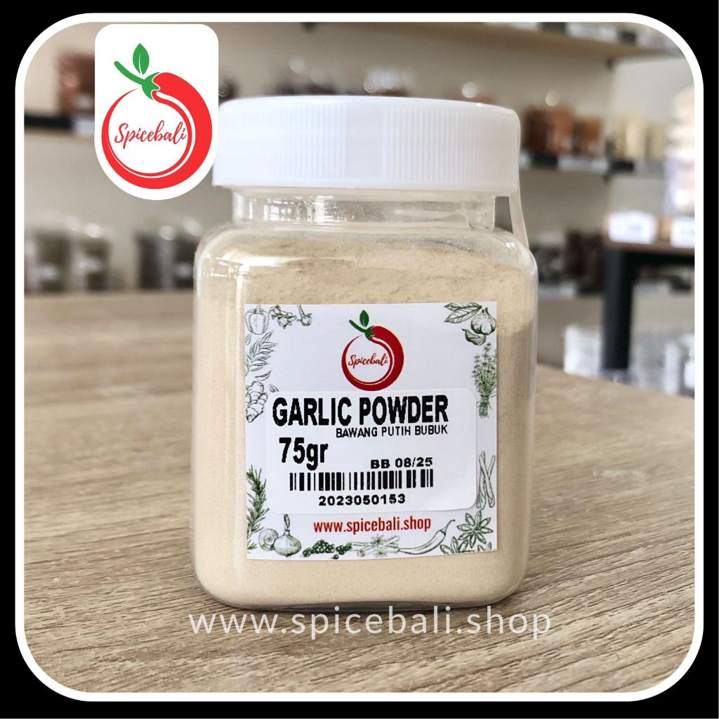 

Bawang Putih Bubuk 75 gr / Garlic Powder 75 gr / Pure Garlic Ground / Bumbu Bawang Putih Bubuk