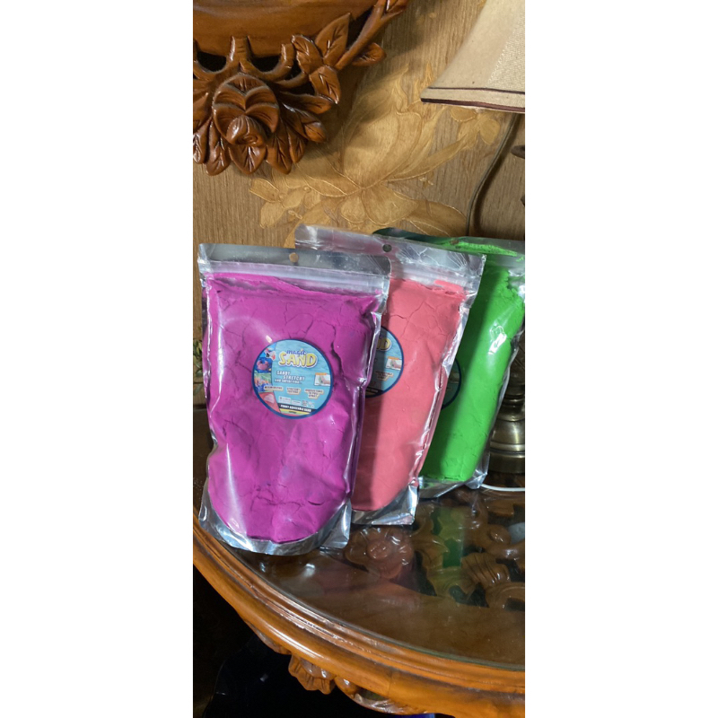 MAINAN ANAK PASIR MAGIC SAND Uk 1000 g (1 kg)