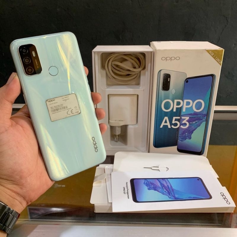 OPPO A53 4/128gb second segel bergaransi