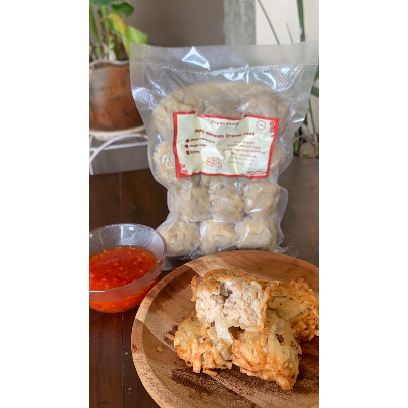 

dimsum 1pack(12pcs) siomay, udang rambutan, udang keju, lumpia udang