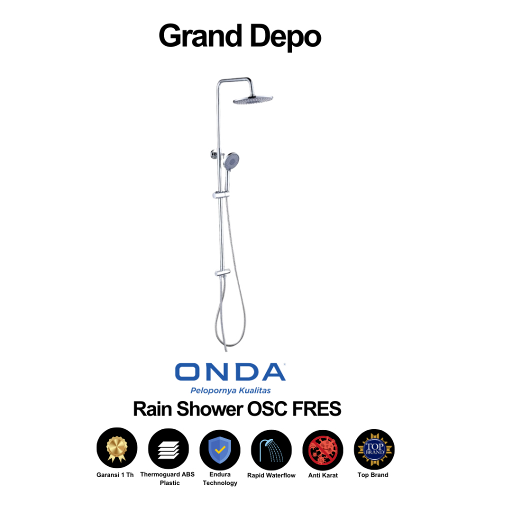 Onda Rain Shower OSC Fres / Shower Mandi Onda