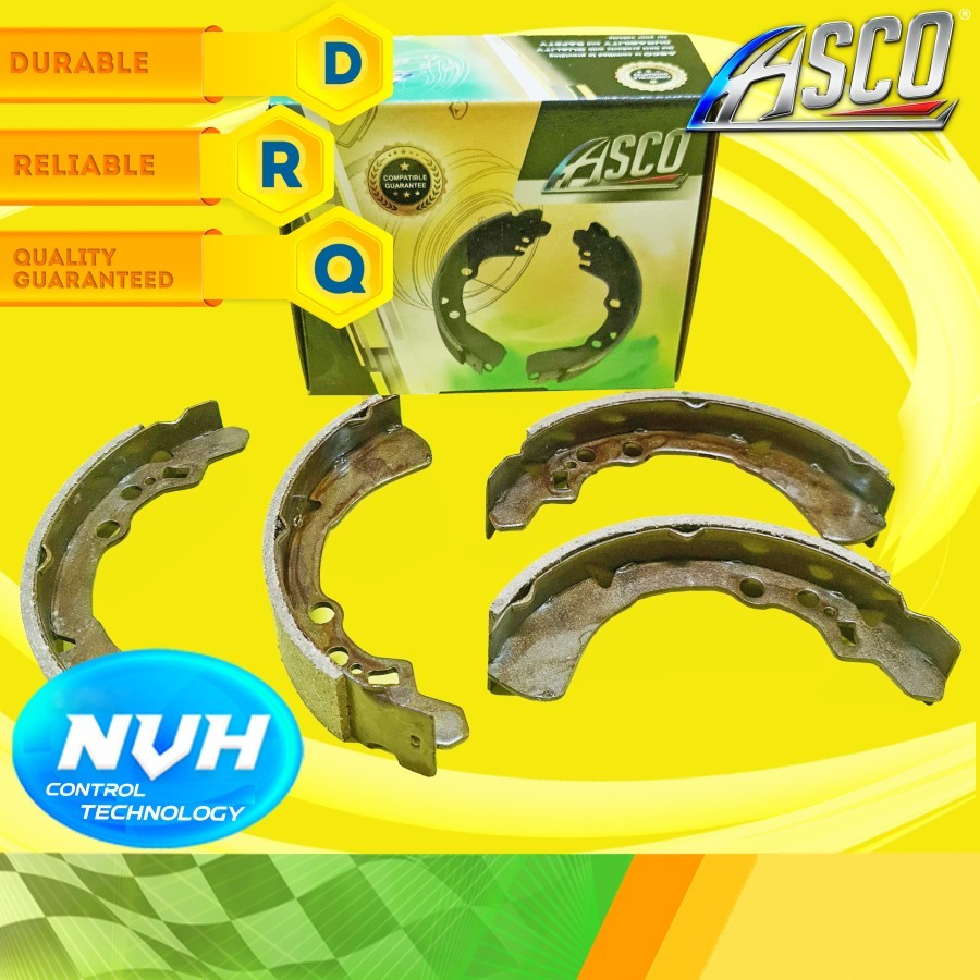 Kampas Rem Belakang Brake Shoe Asco Daihatsu S-75/ Hijet 1000/ S.88