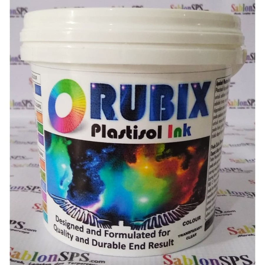 TINTA SABLON DISTRO PLASTISOL TRANSPARAN/CLEAR 1KG